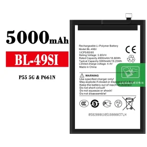 Baterie telefon mobil BL-49SI pentru ITEL P55 5G