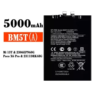 Baterie telefon mobil BM5T pentru Xiaomi Mi 13T / Poco X6 Pro