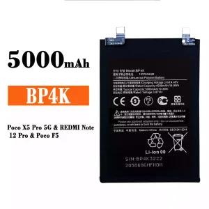 Baterie telefon mobil BP4K pentru Xiaomi Poco X5 Pro 5G / REDMI Note 12 Pro / Poco F5