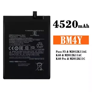 Baterie telefon mobil BM4Y pentru Xiaomi Redmi K40 / Redmi K40 Pro /Poco F3