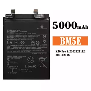 Baterie telefon mobil BM5E pentru Xiaomi K50 Pro