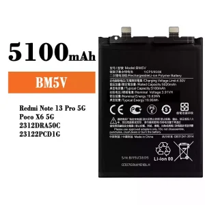 Baterie telefon mobil BM5V pentru Xiaomi Redmi Note 13 Pro 5G / Poco X6 5G