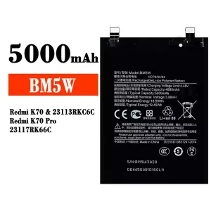 Baterie telefon mobil BM5W pentru Xiaomi Redmi K70 / Redmi K70 Pro