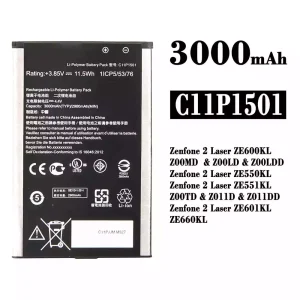 Baterie telefon mobil C11P1501 pentru Asus Zenfone 2 Laser ZE600KL /ZE601KL/ZE550KL / ZE551KL