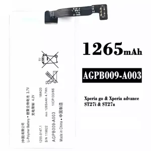 Baterie telefon mobil AGPB009-A003 pentru Sony Xperia go / Xperia advance / ST27i / ST27a