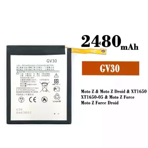 Baterie telefon mobil GV30 pentru Motorola Moto Z / Moto Z Droid / Moto Z Force / Moto Z Force Droid