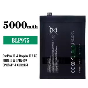 Baterie telefon mobil BLP975 pentru OnePlus 11 / Oneplus 11R 5G