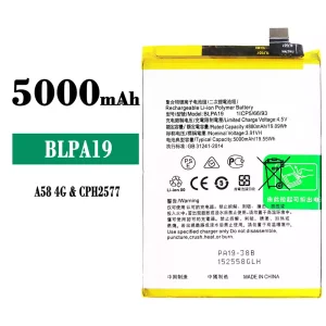 Baterie telefon mobil BLPA19 pentru OPPO A58 4G / A38 / A79 5G