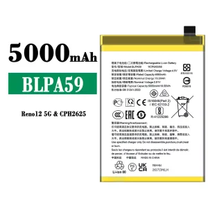 Baterie telefon mobil BLPA59 pentru OPPO Reno 12 5G