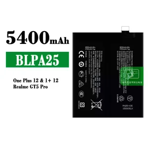 Baterie telefon mobil BLPA25 pentru OPPO One plus 12/Realme GT5 Pro