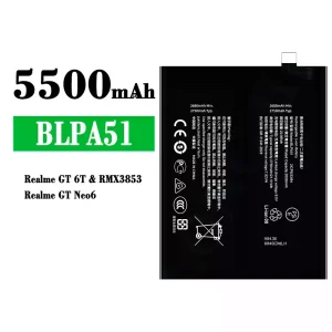 Baterie telefon mobil BLPA51 pentru OPPO Realme GT 6T/ Realme GT Neo 6