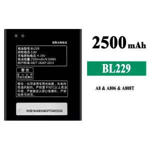 Baterie telefon mobil BL229 pentru Lenovo A8/A806/A808T