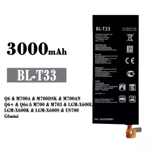 Baterie telefon mobil BL-T33 pentru LG Q6 /Q6+ /Q6a /G6mini