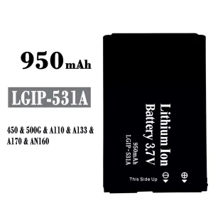 Baterie telefon mobil LGIP-531A pentru LG 450/500G/A110/A133/A170/AN160