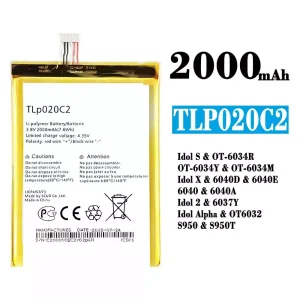 Baterie telefon mobil TLp020C2 pentru Alcatel Idol S/Idol X/IDOL 2 /IDOL ALPHA