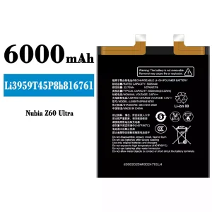 Baterie telefon mobil Li3959T45P8h816761 pentru Nubia Z60 Ultra