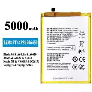 Baterie telefon mobil Li3849T44P8h906450 pentru ZTE Blade A6/A6 Lite/Nubia N3/Voyage 5/Voyage 5 PLUS