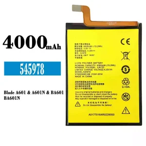 Baterie telefon mobil 545978 pentru ZTE Blade A601/A601N/BA601/BA601N