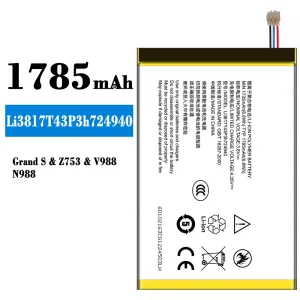 Baterie telefon mobil Li3817T43P3h724940 pentru ZTE Grand S/Z753/V988/N988