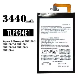 Baterie telefon mobil TLP034E1 pentru BlackBerry Keyone