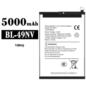 Baterie telefon mobil BL-49NV pentru VIMOQ