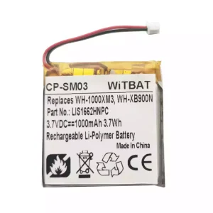 Baterie de schimb pentru căști Sony WH-1000XM4,WH-1000XM3,WH-XB900N,WH-CH710N/B,1588-0911,WH-H910N