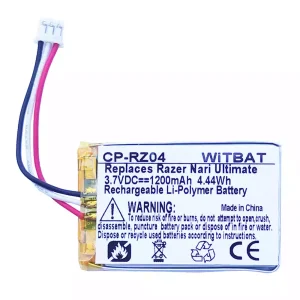 Baterie de schimb pentru căști Blackshark V2 Pro,Razer Kraken V3 Pro,Kraken BT Kitty Edition,Barracuda X Wireless,JBL Tune 3